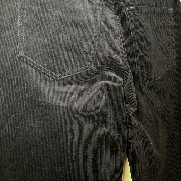 Banana Republic women’s high rise flare black corduroy pants size 26. NWT. - Picture 10 of 10